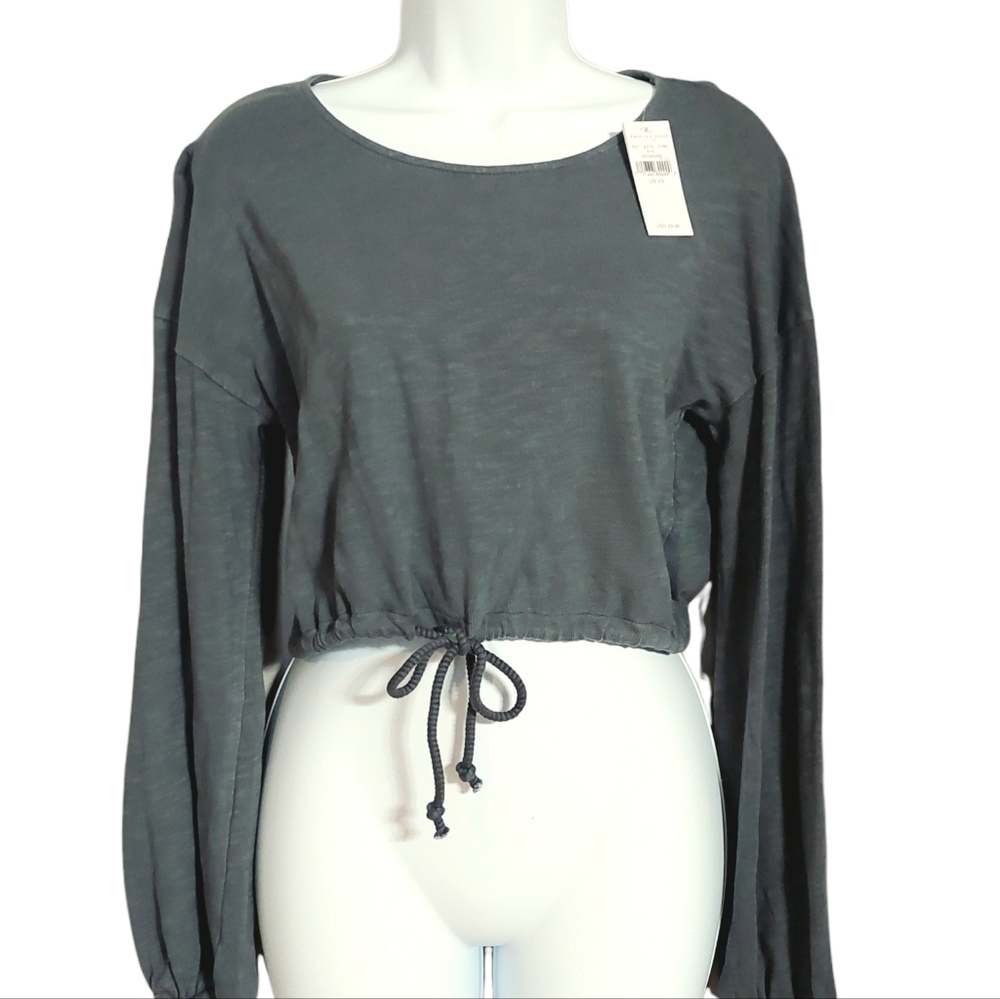 American Eagle long sleeve crop top